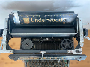 Underwood No 6 typewriter 1930s