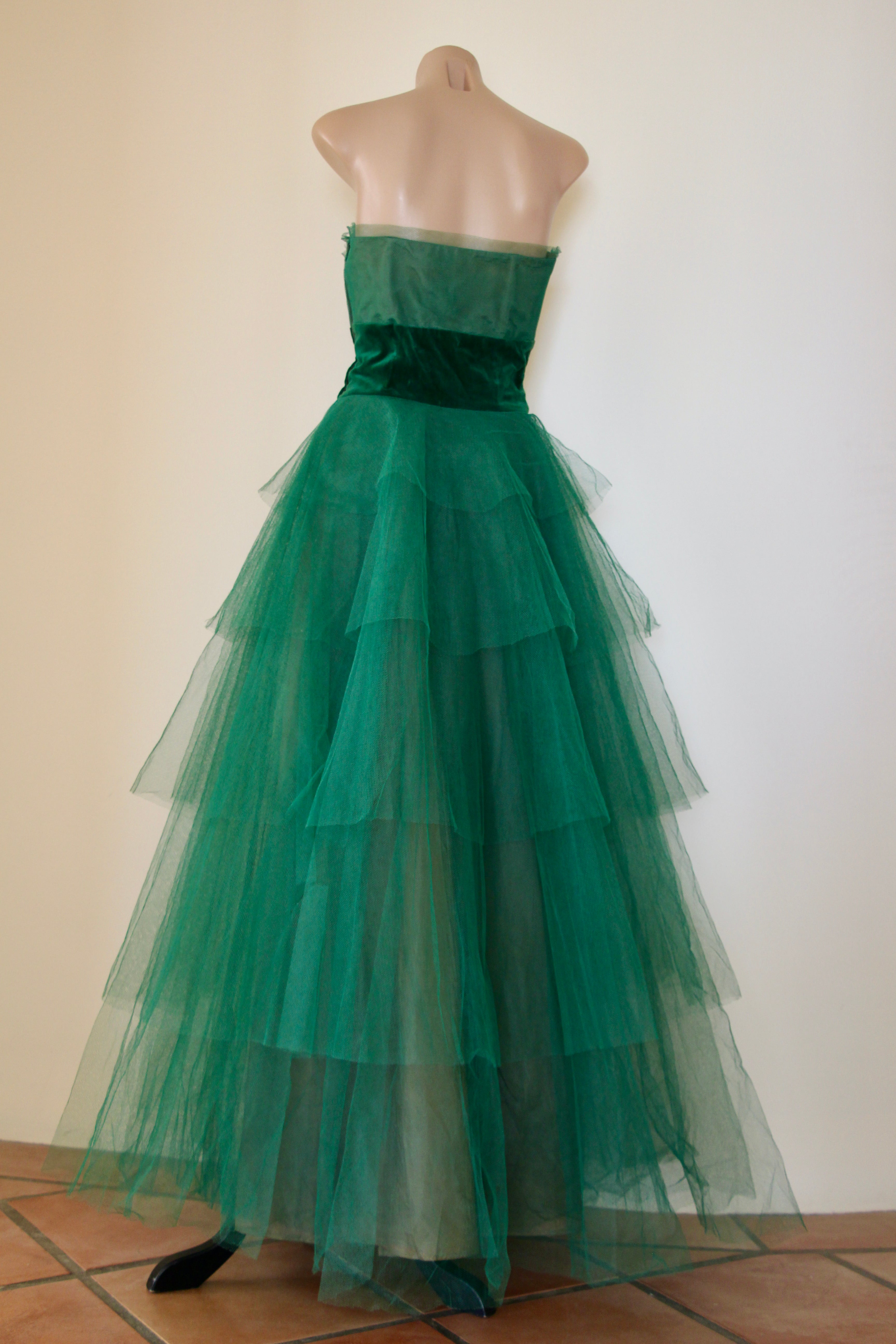1950s Harry Keiser Ball Gown