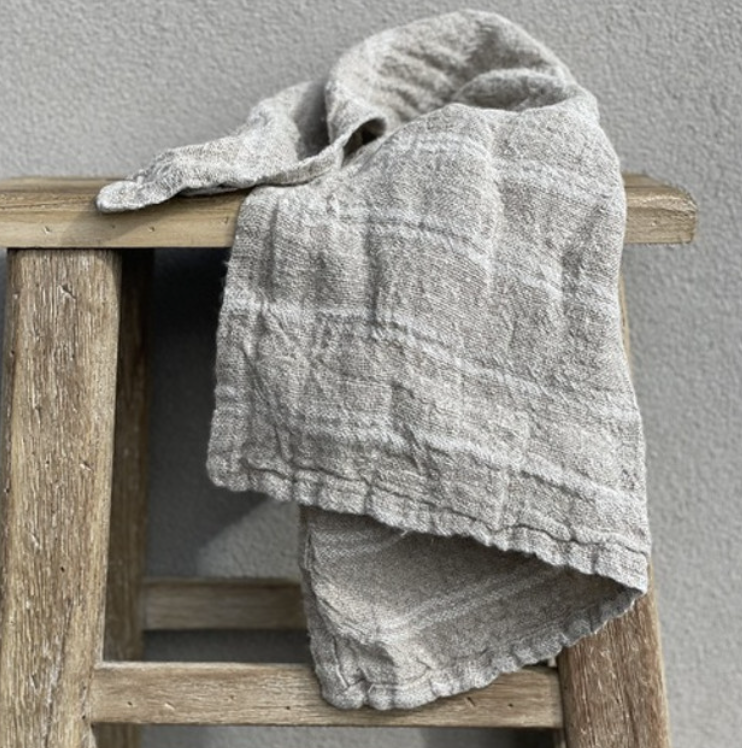 Stripe Hand Loomed Tea Towel