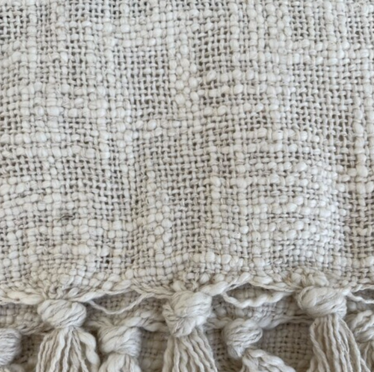 Aryan Handwoven Cotton Throw