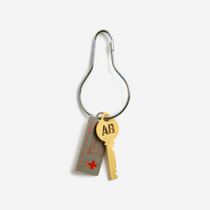 Blood Type Key Plate "AB"