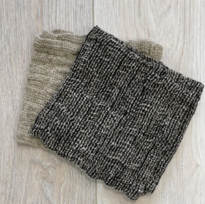 Heavy Mesh Linen Wash Cloth