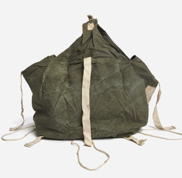 Vintage Parachute Square Bag