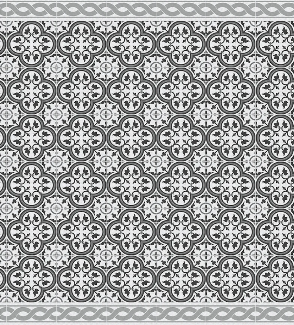 Matteo Floor Mat - Portuguese Grey - 90 x 160 cm